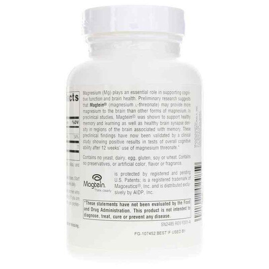 Magtein Magnesium L-Threonate, SNN